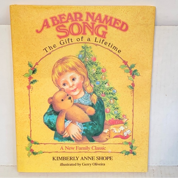 1992 A Bear Named Song The Gift of a Lifetime Hardcover Dust Jacket 1st Printing - Picture 10 of 10